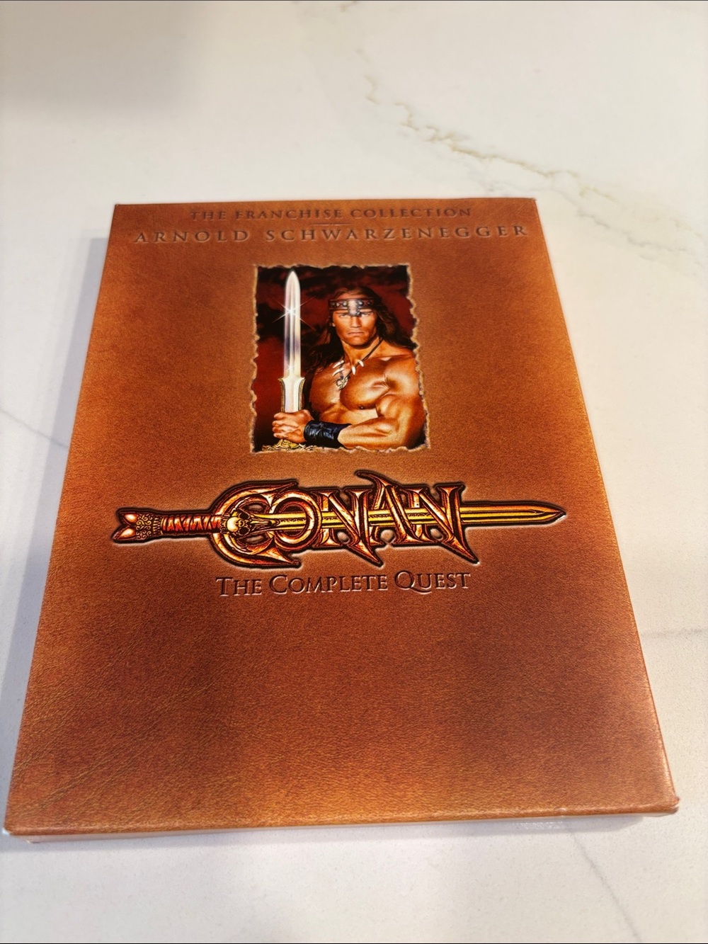 Conan The Complete Quest DVD Collection Brown & Gold